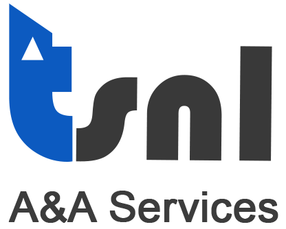 TSNL – A & A Services Logo